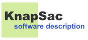 KnapSac software description